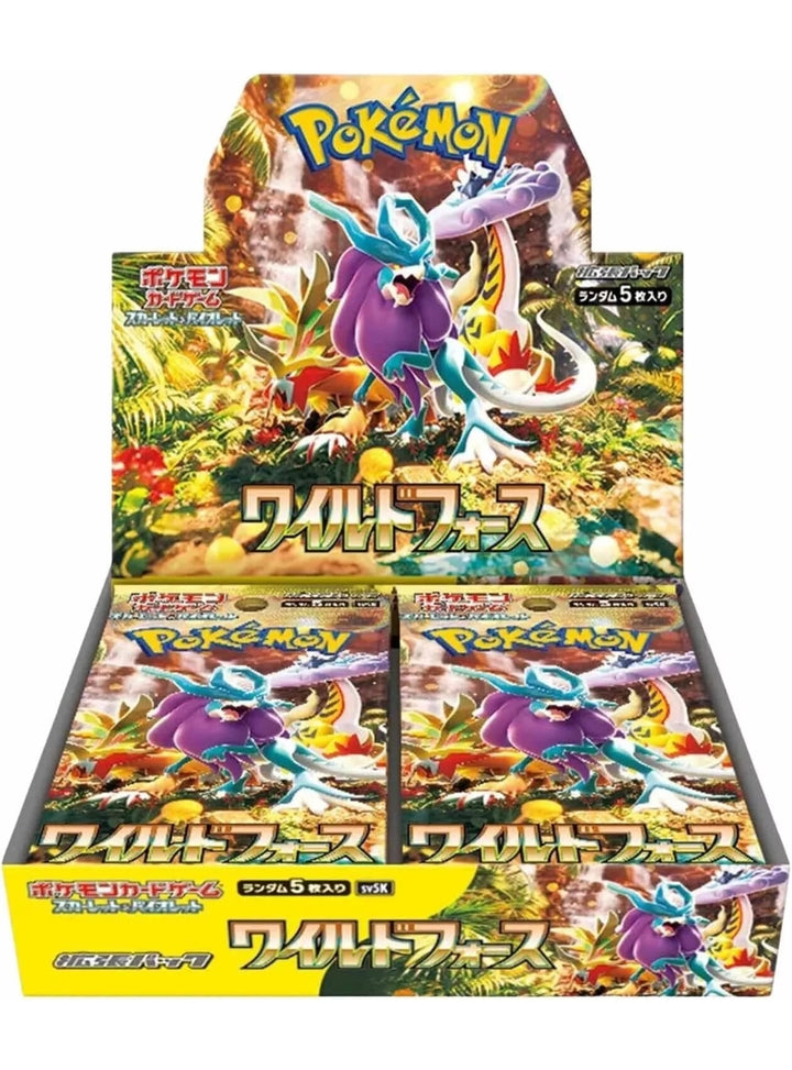 Pokemon Japanese Wild Force Booster Box
