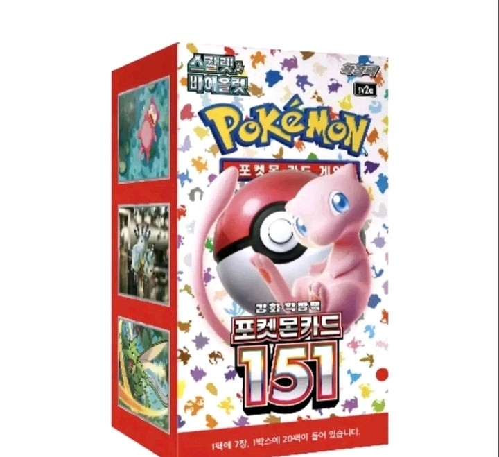 Pokemon 151 Korean Booster Box